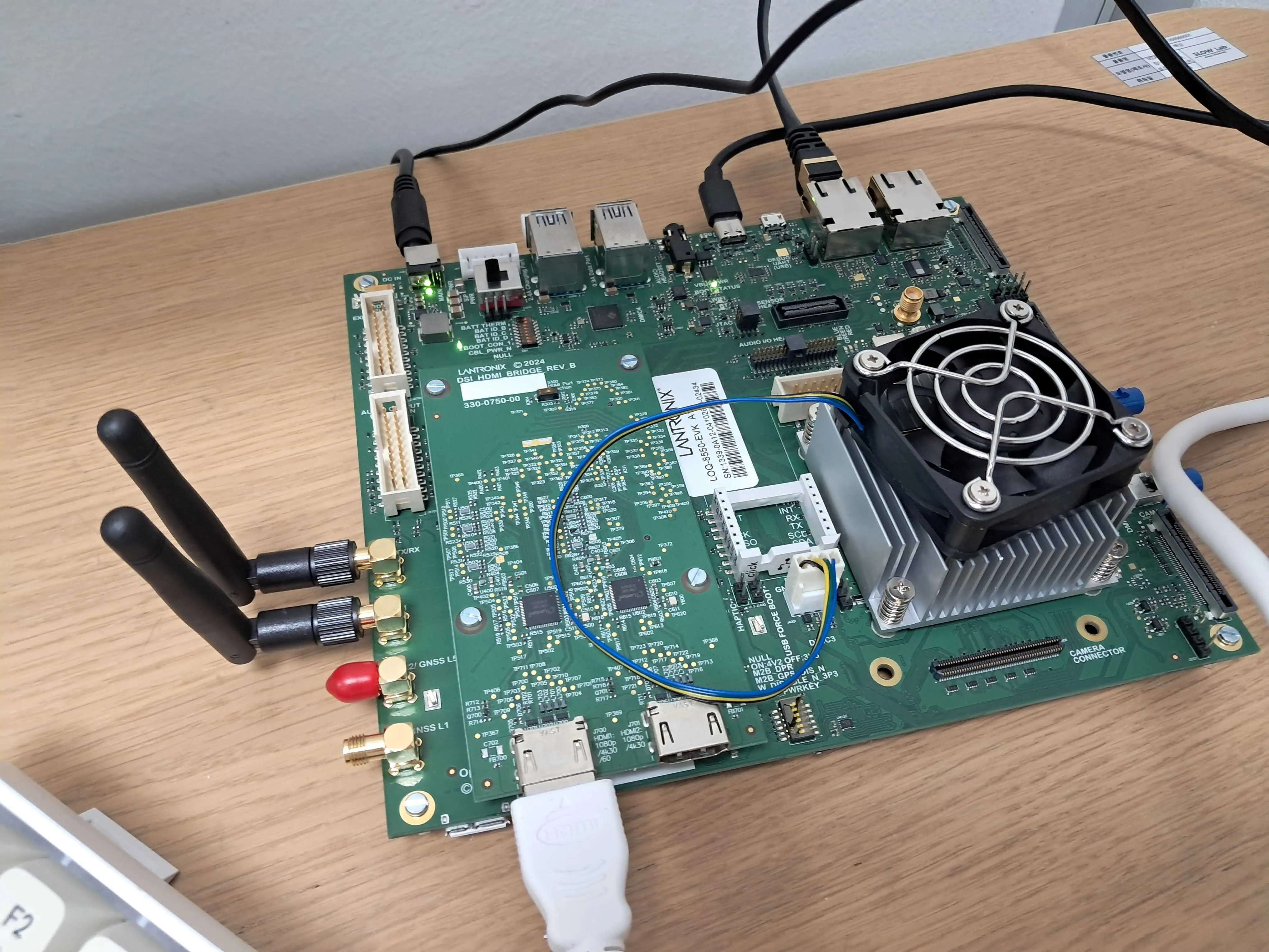 Open-Q 8550CS SOM Development Kit used at SERA Lab